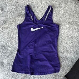 Nike Pro Women's Purple Tank Top